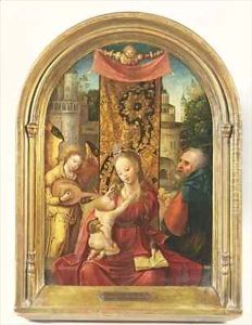 The Madonna and Child Enthroned