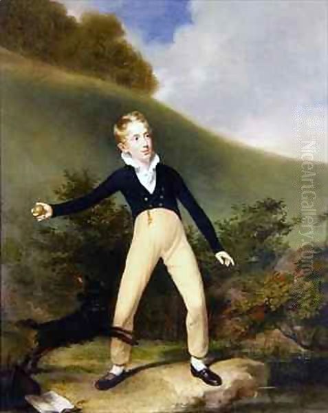 Boy with Ball - view 1