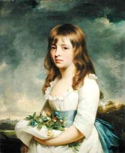 Portrait of a girl by Sir William Beechey