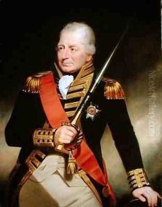 Portrait of John Jervis (1735-1823) First Earl of St. Vincent by Sir William Beechey