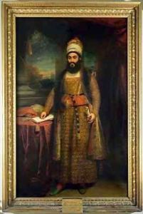 Portrait of Mirza Abul Hassan, Persian Ambassador (1785-1880) Sent by the King of Persia to England