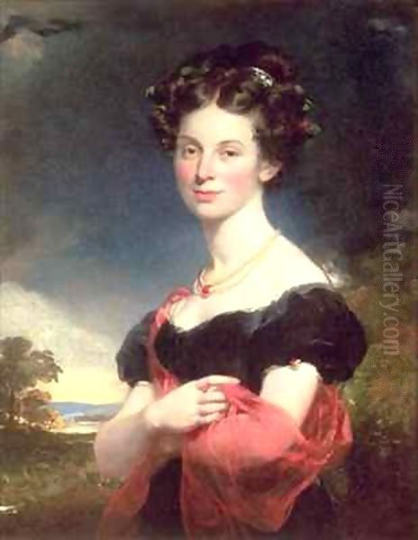 Portrait of a Lady in a Black Dress - view 1