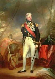 Portrait of Horatio, Viscount Nelson (1758-1805) by Sir William Beechey