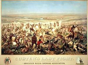 Custer's Last Fight by Otto Becker