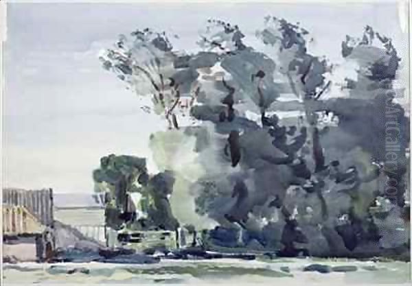 Trees - Dawn - view 1
