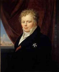 Duke Friedrich IV of Sachsen-Gotha by B. Beck