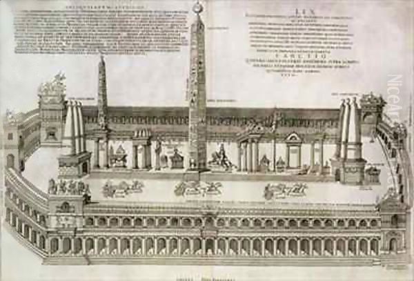 Plan of the Circus Maximus, Rome - view 1