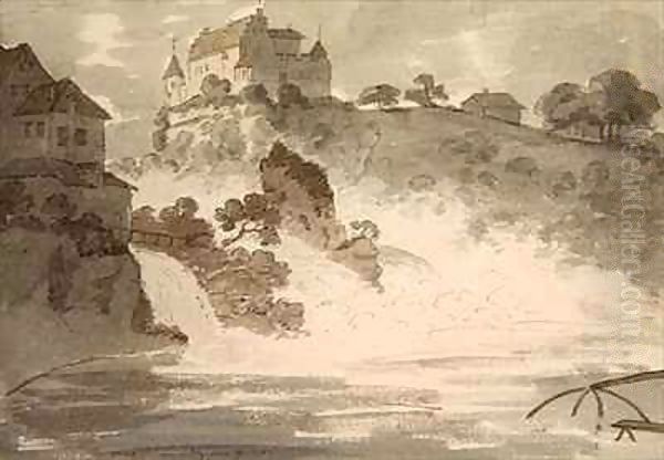Falls at Schauffhausen - view 1