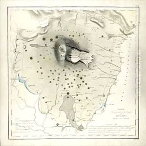 Topographical and Geological Study of Mount Etna by Elie de Beaumont