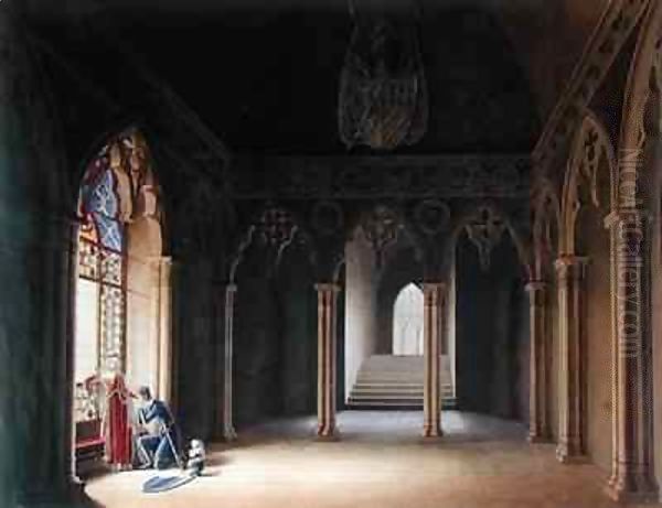 The Knight's Departure - view 1