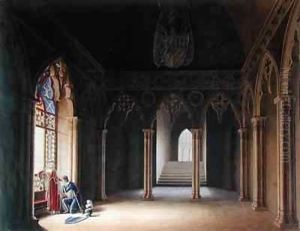 The Knight's Departure by Hortense de Beauharnais