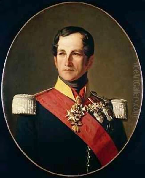 Portrait of Leopold I (1790-1865) of Saxe-Cobourg-Gotha in the Uniform of a Cuirassier - view 1