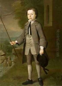 Sir Frederick Evelyn as a Boy Sir Frederick Evelyn as a Boy