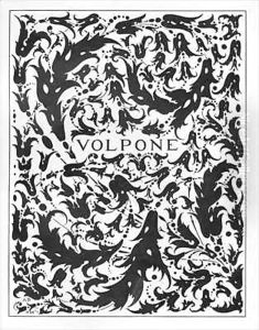 Frontispiece to 'Volpone' by Aubrey Vincent Beardsley