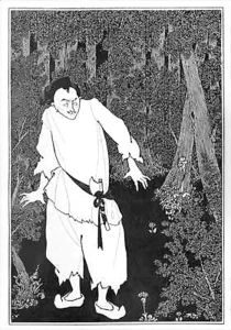 Ali Baba in the Woods by Aubrey Vincent Beardsley