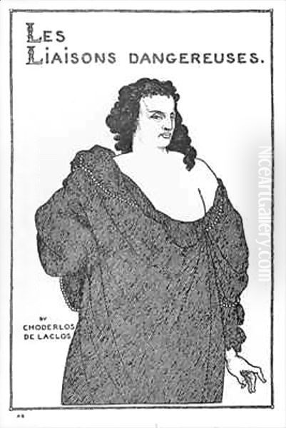 Count Valmont, frontispiece for 'Les Liasons Dangereuses' - view 1