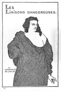 Count Valmont, frontispiece for 'Les Liasons Dangereuses' by Aubrey Vincent Beardsley