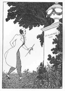 Et in Arcadio Ego by Aubrey Vincent Beardsley
