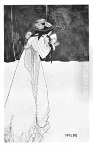 Isolde Drinking the Poison 2 by Aubrey Vincent Beardsley