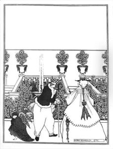 Front Cover Design for 'The Savoy' by Aubrey Vincent Beardsley