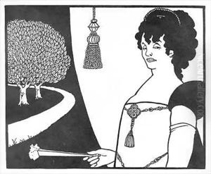 Madame Rejane 2 by Aubrey Vincent Beardsley