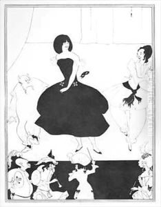 Illustration of the comedy-ballet 'Marionettes III'