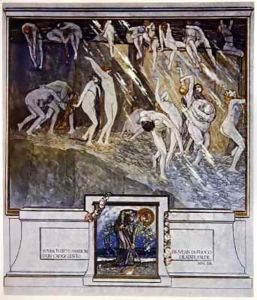 Illustration from Dante's 'Divine Comedy', Inferno, Canto XIV. 28 by Franz von (Choisy Le Conin) Bayros