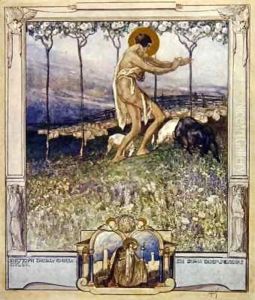 Illustration from Dante's 'Divine Comedy', Paradise, Canto XVI by Franz von (Choisy Le Conin) Bayros