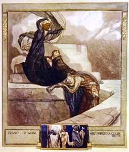 Illustration from Dante's 'Divine Comedy', Purgatory, Canto XIII 115