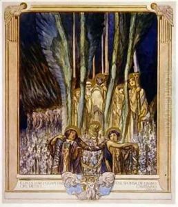 Illustration from Dante's 'Divine Comedy', Purgatory, Canto XXX 10