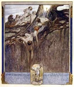 Illustration from Dante's 'Divine Comedy', Paradise, Canto IV