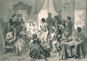 The Death of Evangeline, plate 6 from 'Uncle Tom's Cabin'
