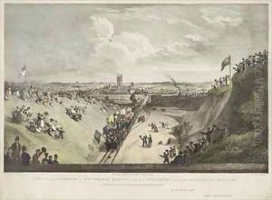 View of the Canterbury and Whitstable Railway from Over the Tunnel Taken on the Opening Day