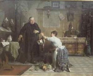 The Priest's Dinner by Peter Baumgartner