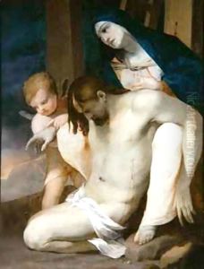 The Lamentation of Christ by Lubin Baugin