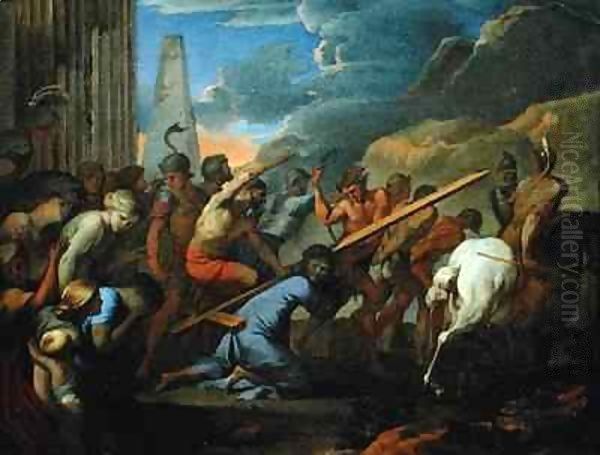 The Carrying of the Cross - view 1
