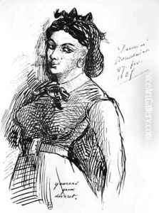 Jeanne Duval by Charles Pierre Baudelaire