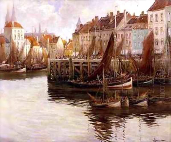 Ostend Harbour - view 1