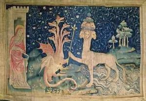 The Beast of the Sea with Seven Heads and Ten Crowns by Nicolas Bataille