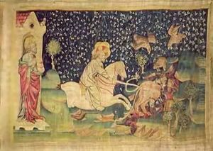 The Beast is Thrown into the Lake of Sulphur by Nicolas Bataille