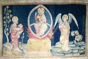 An Angel with a Censer by Nicolas Bataille