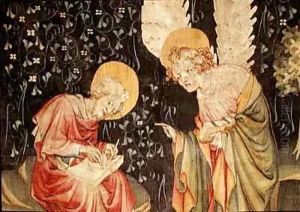 St. John with an Angel by Nicolas Bataille
