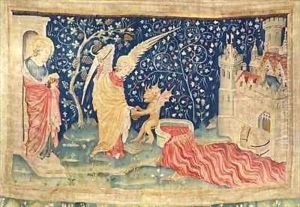 Blood flowing from the great winepress of God's wrath