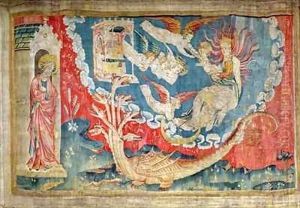 The Woman About to Give Birth and the Great Dragon Waiting to Devour the Infant The Woman About to Give Birth and the Great Dragon Waiting to Devour the Infant