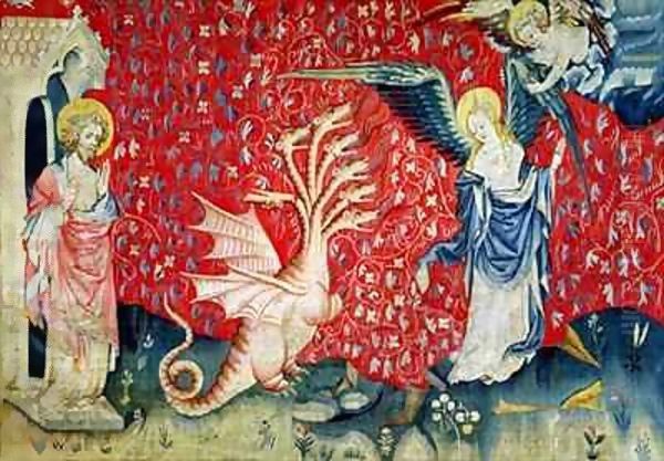 The Woman Receiving Wings to Flee the Dragon - view 1