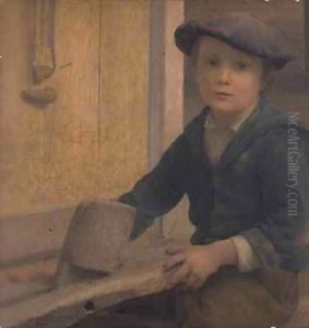 The Young Craftsman (The Young Mechanic) by Emile Bastien-Lepage