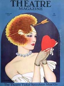Front cover of 'Theatre Magazine' 2 by Baskerville
