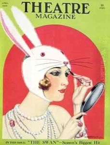 Front cover of 'Theatre Magazine' 3 by Baskerville