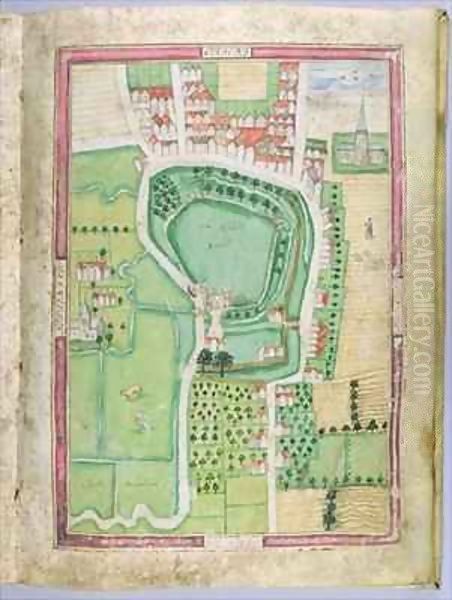 Hertford Castle and Castle Yard - view 1