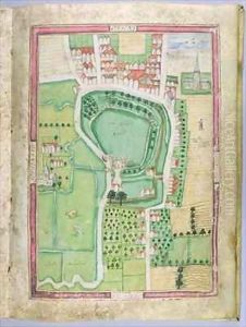 Hertford Castle and Castle Yard by Simon Basil